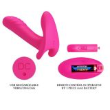 Вібратор - Pretty Love Remote Control Massager Pink