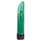 Вибратор пластиковый Crystal Clear, 13Х2,5 см (розовый)