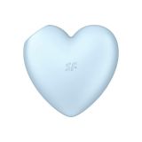 Вакуумний стимулятор - Satisfyer Cutie Heart Blue