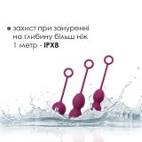 Набір вагінальних кульок зі зміщеним центром ваги Svakom Nova Violet (м'ята упаковка!!!)