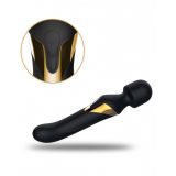 Вибромассажер 2в1 Dorcel Dual Orgasms Gold (мятая упаковка!!!)