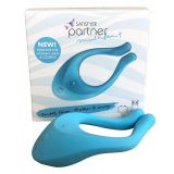 Satisfyer Partner Multifun 1 - багатофункціональний вібратор для пар, 13х6, 5х3, 5 см
