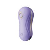 Набір 2в1 Zalo — UNICORN Violet, віброяйце + вакуумний стимулятор