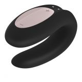 Вібратор для пар - Satisfyer Double Joy Black (App)
