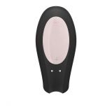 Вібратор для пар - Satisfyer Double Joy Black (App)