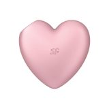 Вакуумний стимулятор - Satisfyer Cutie Heart Light Red