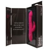 Комп'ютерний вібратор - Rabbit Esquire Pink Vibrator mit Klitorisreizer