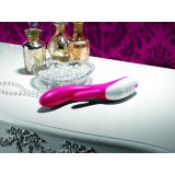 Nexus Femme Bisous vibrator - унікальний вібратор-кролик з голівкою, що обертається, 11х3, 6 см