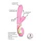 Gvibe Grabbit - Candy Pink вібратор-кролик з трьома моторчиками, 18х3.5 см