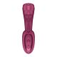 Вагінально-кліторальний вібратор Satisfyer G for Goddess 3 Wine Red, 2 мотори