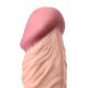 Реалистичный вибратор Toyfa A-Toys, TPE, мульскоростной, телесный, 20 см