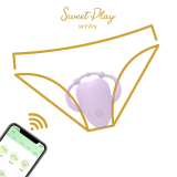 Вібратор - Erospace Sweet Play Vibrating Massager APP Controlled A5
