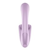 Вагінально-кліторальний вібратор Satisfyer Tongue Expert з язичком