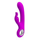 Вібратор - Pretty Love Hot Rabbit Vibrator Purple Вібратор - Pretty Love Hot Rabbit Vibrator Purple