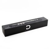 Вібромасажер DOXY Die Cast 3R Matte Black, дуже потужний, живлення 220В, металевий корпус