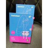 Набір менструальних чаш Satisfyer Feel Good (lila), 15мл та 20мл (м'ята упаковка)