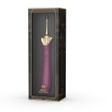Вагинально-клиторальный вибратор Zalo — Bess 2 Velvet Purple, мультифункциональный с насадками