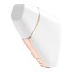 Вакуумный клиторальный стимулятор Satisfyer Love Triangle White с управлением через интернет