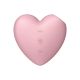 Вакуумний стимулятор - Satisfyer Cutie Heart Light Red