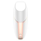 Вакуумный клиторальный стимулятор Satisfyer Love Triangle White с управлением через интернет