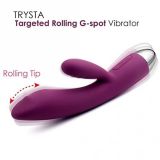 Svakom Trysta Violet вібромасажер, 18.5х3.5 см