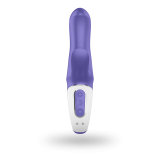 Satisfyer Vibes Magic Bunny - гнучкий вібратор-кролик, 17,7х3, 5 см