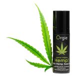 Возбуждающий гель для пар Orgie Hemp! Intense Orgasm, 15 мл, тепло-холод, эффект сильной вибрации