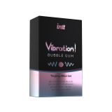 Intt Vibration Bubble Gum - жидкий вибратор со вкусом жвачки, 15 мл