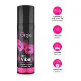 Жидкий вибратор Orgie Sexy Vibe! Intense Orgasm, 15 мл, тепло-холод, очень мощный