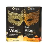 Жидкий вибратор Orgie Dual Vibe! Pina Colada Kissable Liquid Vibrator, 15 мл