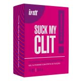 Смоктайзер для клитора Intt Suck My Clit Wild Strawberry (15 мл), клубника, гель с эффектом посасывания