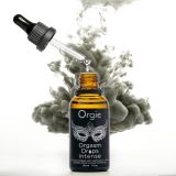 Возбуждающие капли для клитора Orgie Orgasm Drops Intense, 30 мл, тепло-холод, вкус яблока