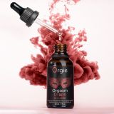 Возбуждающие капли для клитора Orgie Orgasm Drops Kissable, 30 мл, тепло-холод, вкус яблока