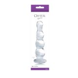 Анальна пробка Crystal Ripples, 14,5х3 см