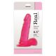 Фалоімітатор Dildo Real Rapture Pink 6.5", 16,5х4 см