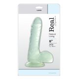 Фалоімітатор Dildo Real Rapture Clear 8", 20,5х5, 4 см