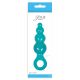 Анальная пробка с кольцом Jolie Ripples Medium, 10Х2,5 см