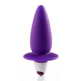 Анальна пробка з вібрацією MF Anal plug, 10Х3 см