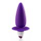 Анальна пробка з вібрацією MF Anal plug, 10Х3 см