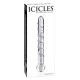 Фалоімітатор скляний "Icicles", 20х2, 5 см