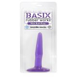 Анальна пробка Basix Mini BP, пурпурний, 11х2 см