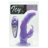 Вібратор кролик на присоску Icy Bunny Rabbit Vibe, 12х3, 5 см