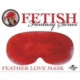 Маска на очі Fetish Fantasy Feather Love Mask, червоний