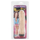 Латексний вібратор Pearl Shine Bone Alone, 16Х3, 5 см