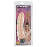 Вібратор латексний Pearl Shine, 20Х4 см