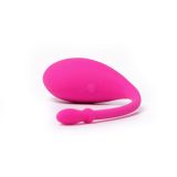 Виброяйцо со смарт-приложением и подключением к вебкам-чатам - Lovense Lush Bullet Vibrator, 18х3,4 см
