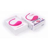 Виброяйцо со смарт-приложением и подключением к вебкам-чатам - Lovense Lush Bullet Vibrator, 18х3,4 см