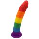 Фалоімітатор Pride Dildo Silicone Rainbow, 14х3, 6 см