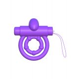 Эрекционное виброкольцо с дистанционным управлением Remote Control Rabbit Ring 