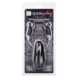 Зажимы для сосков Vibrating Nipple Pleasurizer black